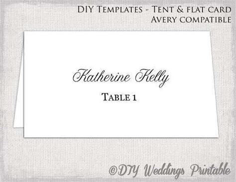 Avery table escort card template 59